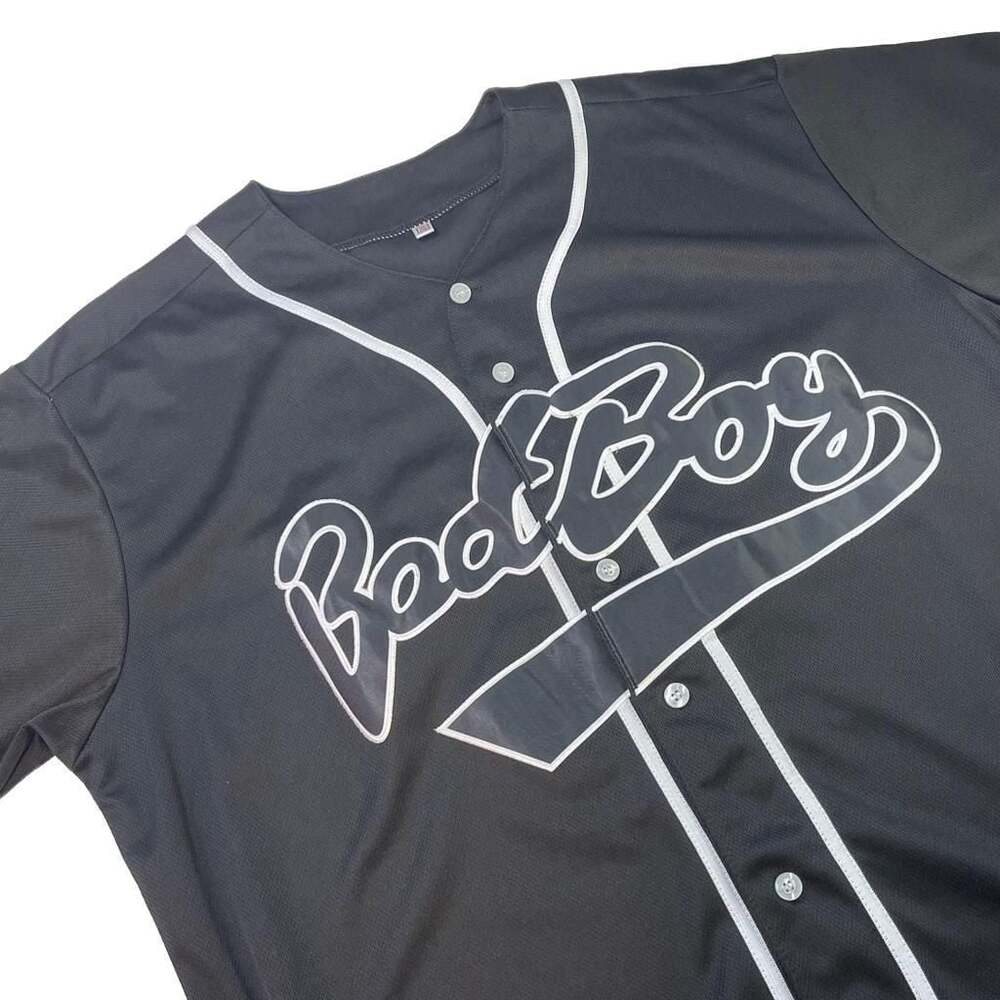 Bad Boy Records Notorious B.I.G. 'Biggie' #10 Baseball Jersey XL